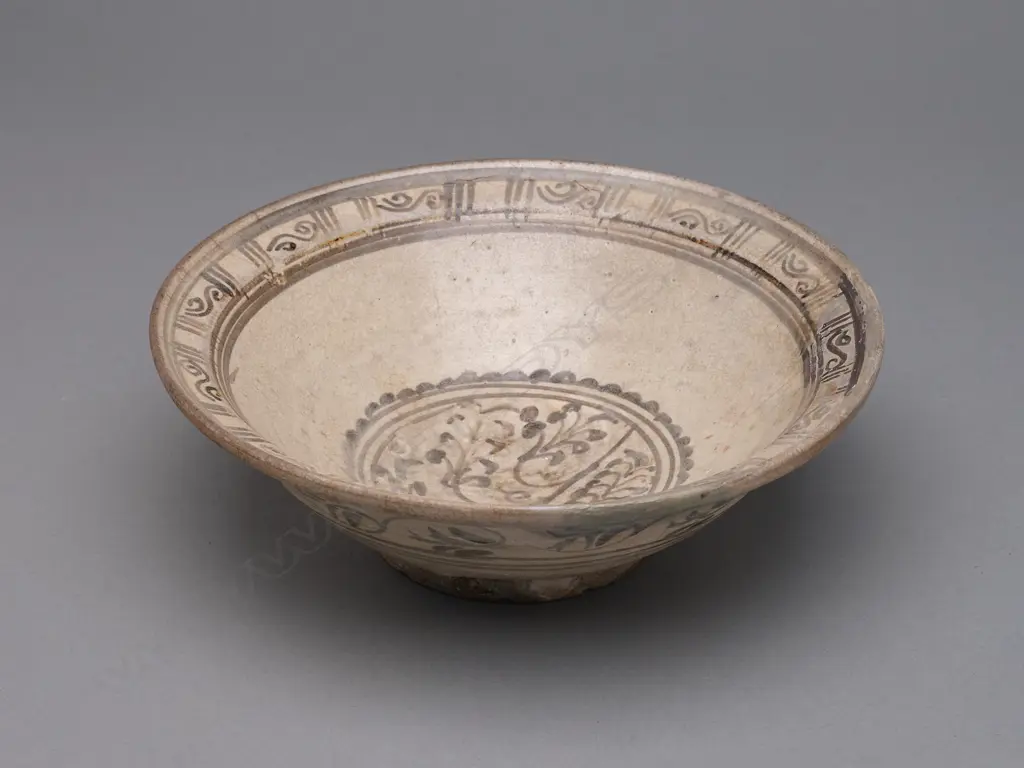 Stoneware bowl - Sawankhalok, Image 1++